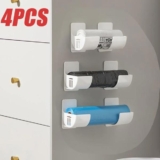 מתלה לגליל שקיות זבל וניילון נצמד